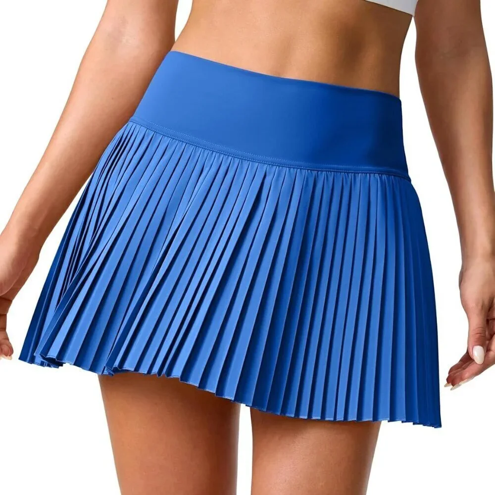 Pleated Tennis Skirt with Pockets Women’s Lightweight High Waisted Golf Skorts